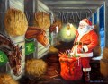 Santa's Visit- Christmas card - box of 10
