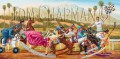 Legends on Tour, 2008 - horseracing giclee canvas print